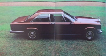 Rolls-Royce Camargue Modelprogram 1975 Carbrochure (6951)
